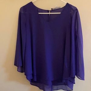 Purple blouse